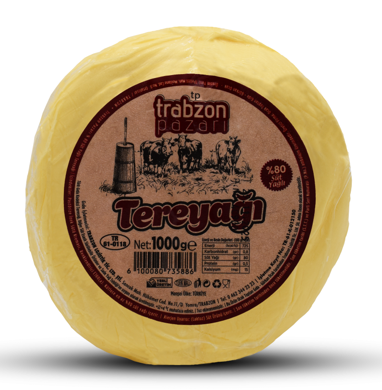 Az Tuzlu Trabzon Tereyağı 1 KG